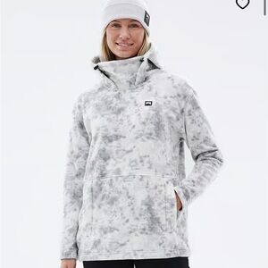 Montec Delta 
Fleece Hoodie Women Grey Tiedye